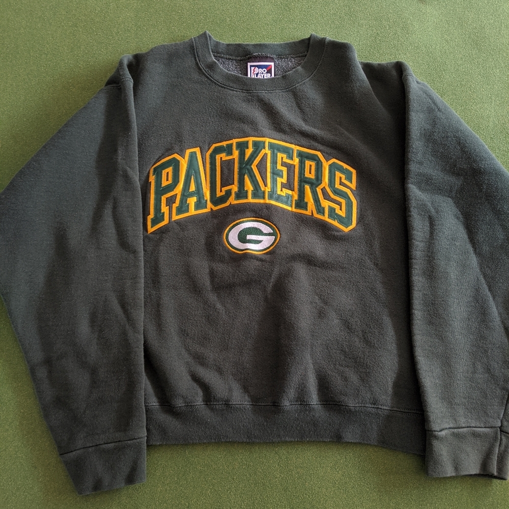 Pro Player Green Bay Packers Sweatshirt Crewneck M